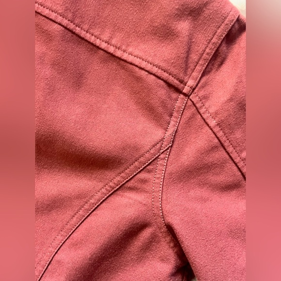 Eddie Bauer Women's Mauve Pink Flannel Shirt Jacket Button-Up Size XL - Picture 15 of 15